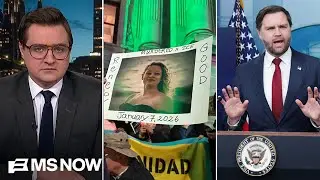 &lsquo;The lies are easily disproven&rsquo;: Hayes dismantles JD Vance&rsquo;s ICE shooting claims