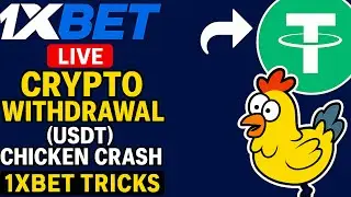How to Withdraw USDT from 1xBet | Chicken Crash 1xBet Tips & Tricks | 1xBet Crypto Cashout 2025