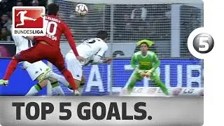 Top 5 Goals from Matchday 15 - Vote for your Goal of the Week