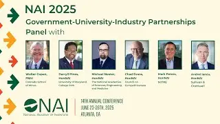 NAI 2025 | Government-University-Industry-Partnerships Panel
