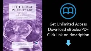 Download Intellectual Property Law: Text, Cases, and Materials PDF
