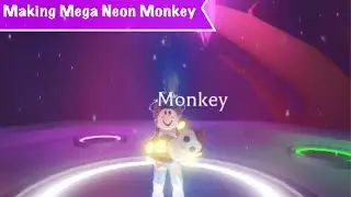 MAKING MEGA NEON MONKEY **MUST WATCH**