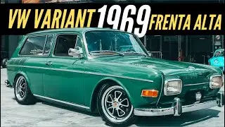 VW VARIANT 1969 FRENTE ALTA - ELE GANHOU  E HOMENAGEOU O SOGRO!
