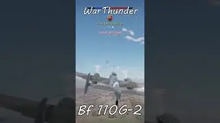 Bf110G-2 kill scene #warthunder #shorts #Bf110