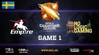 D2CL S6: Empire vs No Logic Gaming #1 [SE]
