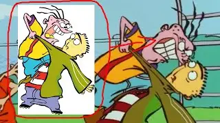 Ed, Edd N Eddy But Scenes Show Stock Art