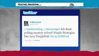 The great Jeb Bush polling mystery - The Rachel Maddow Show