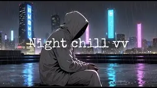 Alone on the rooftop 🌧️ Night thoughts