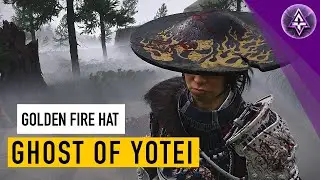 Ghost of Yotei - Golden Fire Hat - Headgear