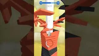 Stack Ball Level 754 - PERFECT RUN || Mokshith Thirumala Gameplay