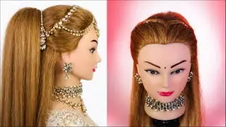 Beautiful Side Braid Ponytail Hairstyle | Easy Bridal & Party Hairstyle Tutorial