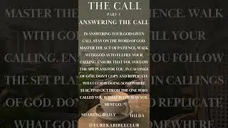 THE CALL (PART 4) SOARING DAILY#hildaukaomaolumoroti #eurekabibleclub #soaringdaily #thecall