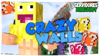 SERVIDOR CRAZY WALLS NO PREMIUM | Lucky Island, Block Party, 1 vs 1, Egg Wars, Sky PvP, Splegg, etc