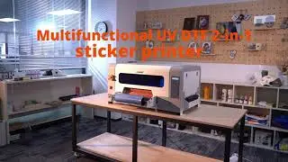 Colorsun 2025 New A3 UV DTF Printer    H300UV DTF