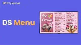 Real-Time Digital Menu Boards for Restaurants