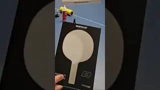 Unboxing of the Zhang Jike New Era Donic Blade #tabletennis #donic #pingpongpioniere#carbon
