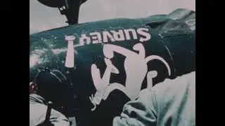 Hellcat F6F Landing Crash on USS Gilbert Islands (CVE-107) WW2