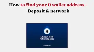 Как найти адрес кошелька Cryptocom Ethereum ETH &ndash; Депозит и сеть