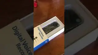 Unboxing 16GB T60 Audio Recorder