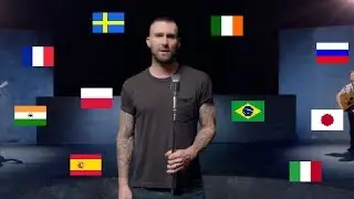 GIRLS LIKE YOU in 10 Different Languages! (Maroon 5)