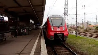 mitfahrt RB24a von Lichtenberg bis Flughafen BER T5 in br442 120 Komplette Linie
