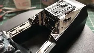 Star Wars 1/24 Studio Scale X Wing Fighter Model Detailed Cockpit Tour #starwars #xwingfighter