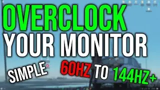 ⚪BOOST YOUR MONITOR PERFORMANCE: ULTIMATE OVERCLOCKING GUIDE FOR 2024⚪