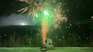 Zom Bum Agent Zombie Cracker z płonącymi oczami 🔥 ZB581 - Bateria fontann