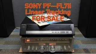 SONY PS FL7II Linear Tracking Turntable 4 SALE