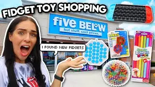 Five Below Fidget Toy Shopping! 🤑💰*I FOUND NEW POP ITS*