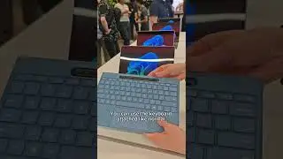 Клавиатура Surface Pro Flex: первые впечатления #microsoftevent