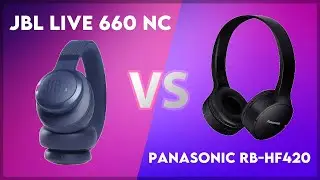 JBL Live 660 NC vs Panasonic RB-HF420 Technical Comparison