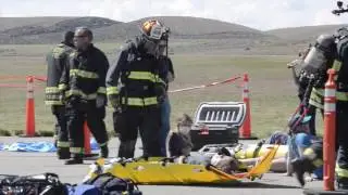 Boise Airport trains for disaster with mock airplane crash