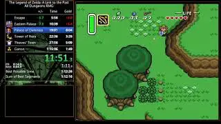 LTTP All Dungeons Restricted Major Glitches in 1:14:45