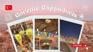 G&ouml;reme, Cappadocia 2023 | Walking Tour | Turkey Travel Vlog 4K 60 FPS