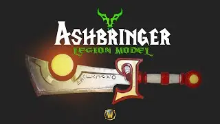 ASHBRINGER DIY - LEGION MODEL - CRAFT FREE TEMPLATE