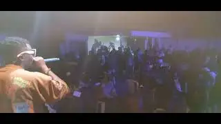 Milky vanny performing at sports Lodge bwayuya 