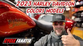 NEW 2023 Harley Davidson MODEL COLORS #harleydavidson #roadglide  #cyclefanatix