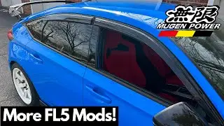 MUGEN Window Visor Vent Install | 2023 FL5 Civic Type R