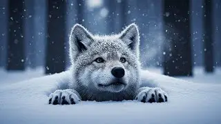 Sa mère l’a abandonné dans la neige… l’incroyable survie d’un louveteau contre le destin