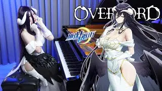OVERLORD OP1「Clattanoia」INSANE PIANO COVER！🤍OVERLORD 10th Anniversary🖤 Albedo's Piano