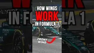 How Front and Rear Wings are Used in Formula 1 #f1