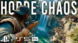 Days Gone Remastered Horde Hunting & Sawmill Gameplay | PS5 Pro Zombie Survival 
