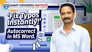 How to Use AutoCorrect Feature in MS Word Like a Pro! ✍️ | MS Word | Auto Correct | #word #tutorial