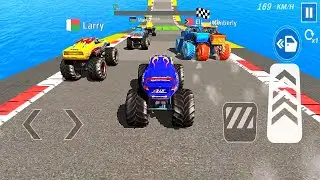 MONSTER TRUCK MEGA RAMP EXTREME RACING Gameplay [Android] #1