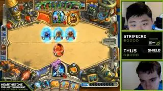 NVIDIA Hearthstone Pro-Am Tournament - Week 5 - Strifecro vs Thijs