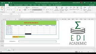 Reto 5:  Horario de trabajo dinámico en excel (Formato condicional avanzado)