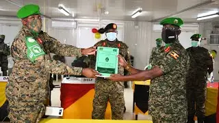 AMISOM Uganda contingent in Somalia gets new commander