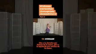 Pt3 Poi Intermediate Choreography 20250409 Part 2 #poi #PoiSpinning #PoiDance #FlowArts #PoiTutorial