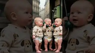 【Part2】Triplet Babies&rsquo; Park Mischief &mdash;Learning Respect and Kindness🦆✨